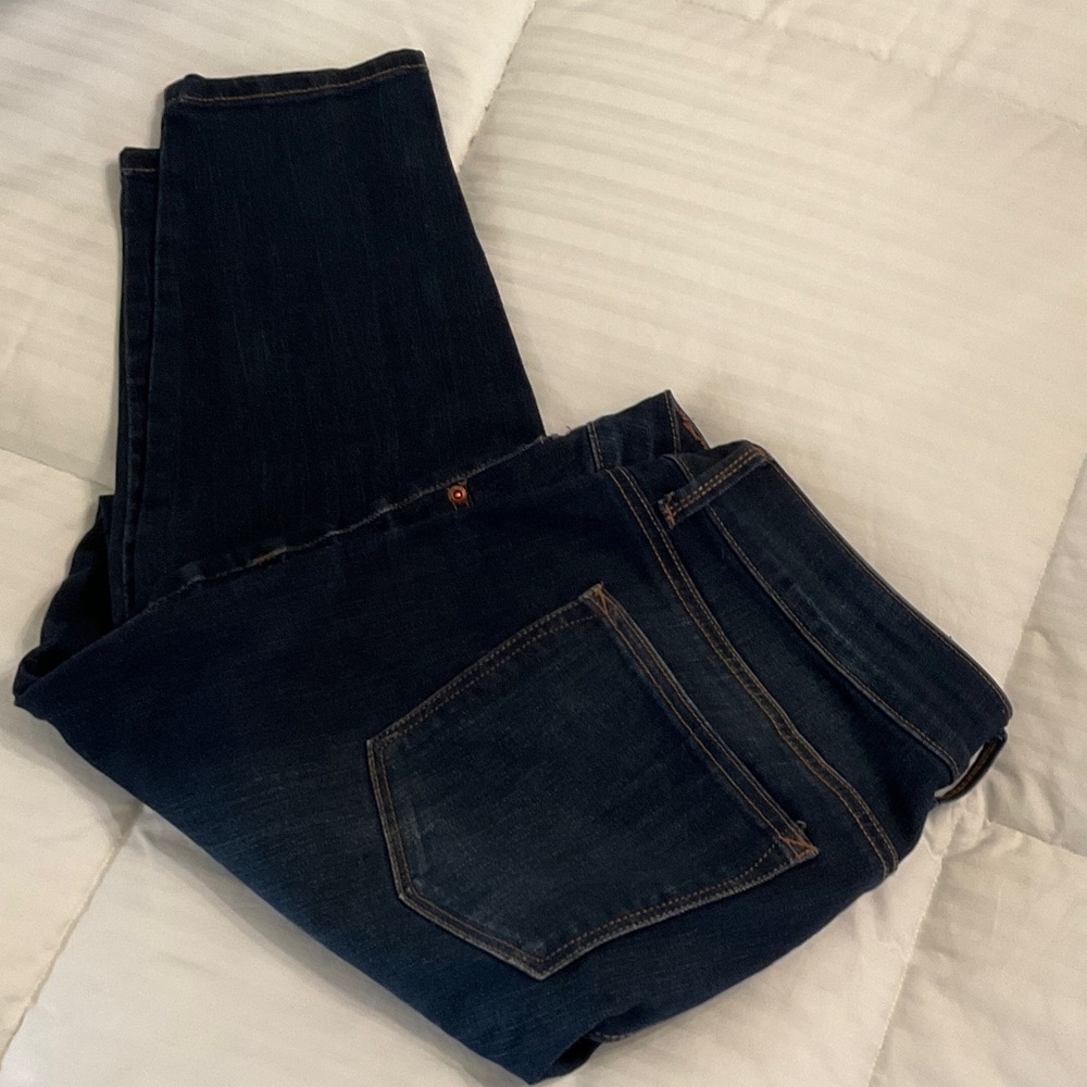 Maurices Dark Blue Skinny Jeans